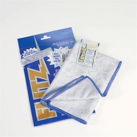 Integra Miltex Flitz International Ltd. MC200 Flitz Micro Fiber Cloth  16 Inch  x 16 Inch 44105